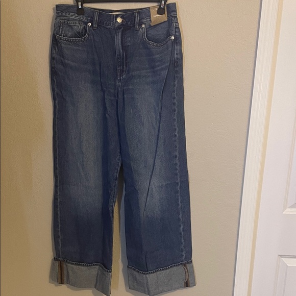 MADEWELL SUPERWIDE LEG BLUE-W 29